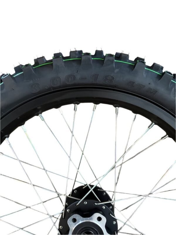 Light Bee 18" Rear Wheel Assembly & Tire - Image 2