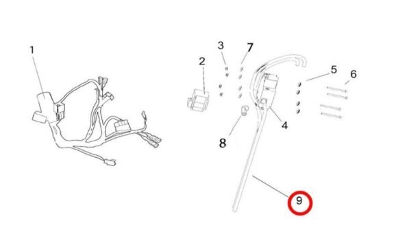 Light Bee Battery Power Cable (2023 and earlier) - Image 2