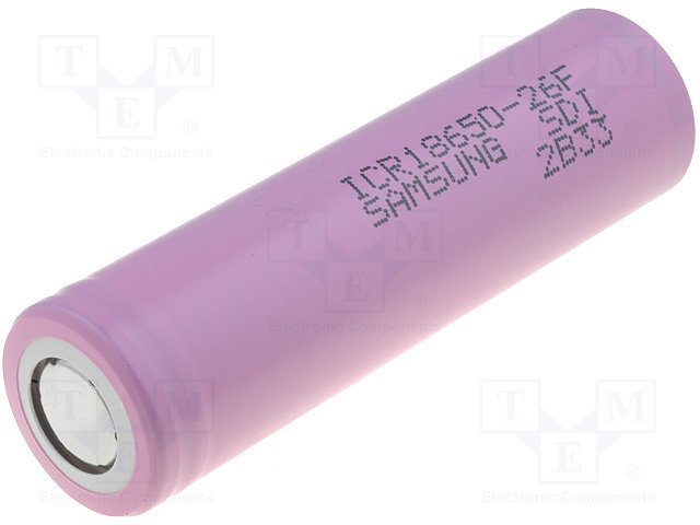 ​18650 cell breakdown